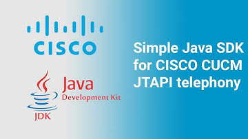Java SDK for telephony controls on Cisco CUCM JTAPI