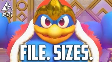 Kirby Star Allies File Size + More! (New Switch Games File Sizes)