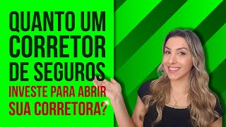 quanto um corretor de seguros investe para abrir sua corretora? - Antônia Oliveira screenshot 3