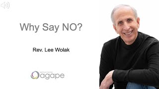 Why Say NO?