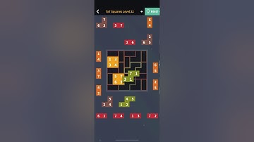 Flow Fit Sudoku 7x7 Squares Level 22