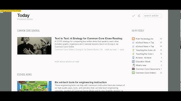 RSS - real simple Syndication