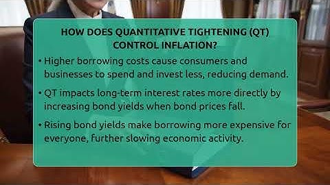 How Does Quantitative Tightening (QT) Control Inflation? - Inflation Insight Channel
