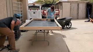 solar pool heater part 1