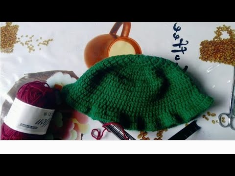 uyumunsi turiga kuboha ingofero yurugara |crochet bucket hat