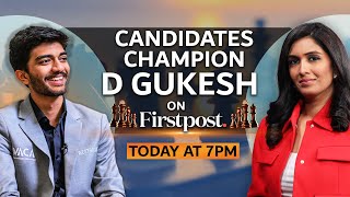 LIVE | Exclusive: Gukesh On Candidates Triumph & Emotional Journey | First Sports With Rupha Ramani