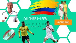 Договорной матч | Колумбия - Перу | Пакт Лимы