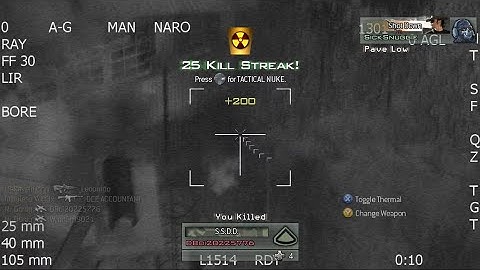 Classic MW2 Scrapyard Nuke with Famas 34-1