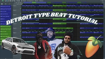 How To Make New Detroit Beats In FL Studio! (RMC Mike, Rio da Yung OG, FWC Big Key Tutorial)