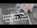 Washer Dryer Combo Long Dry Times Troubleshooting