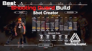 NBA 2k17 Tips - BEST Shooting GUARD BUILD - HOW TO CREATE A 99 OVERALL UNSTOPPABLE SG IN 2K17!