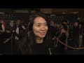 Chloe Zhao Interview 'Marvel' Eternals Premiere