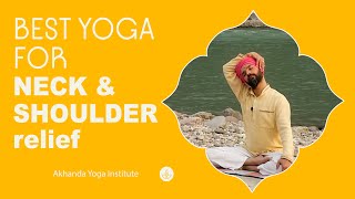 Best Yoga for Neck and Shoulder Tension Release - by Yogrishi Vishvketu screenshot 4