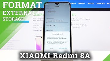 How to Format SD Card in XIAOMI Redmi 8A – Fix Memory Card