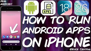 How to Install APK Android APPS on iOS - Install REAL Android on iPhone - All Methods (2025)