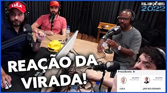 imagem do vídeo Reação da virada do LULA | À Deriva Podcast