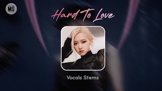 BLACKPINK - Hard To Love ~ Hidden Vocals visualization + Filtered Vocals Stems