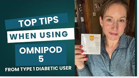 OMNIPOD 5 TIPS FOR TYPE 1 DIABETES #diabetes #type1diabetes