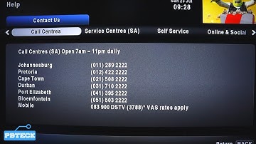 🔵 How To Check Dstv Contact Number On Zapper HD Decoder | Pbteck