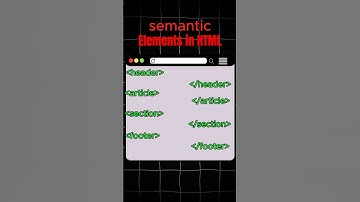 HTML Semantic Elements Explained: header, footer, article, & section! 💻📚
