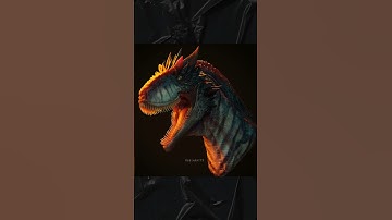 Sculpting Dinosaur in Blender #shorts #blender #sculpting