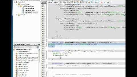 Netbeans IDE 8.0 make Calculaor  part 2