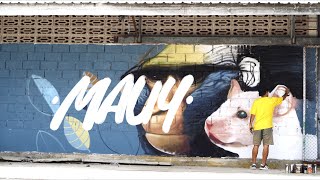 My Buddy l Streetart Chiangmai - MAUY 2020 by MAUY MSV 521 views 3 years ago 2 minutes, 58 seconds