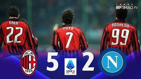 Milan 5 x 2 Napoli (Ronaldo, Kaká & Pato show) ● Serie A 07/08 Extended Goals & Highlights ᴴᴰ
