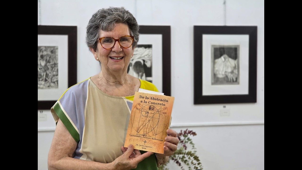 Arte - Facto. Mari Carmen Aparcero lanza su libro `De lo Abstracto a lo Concreto´