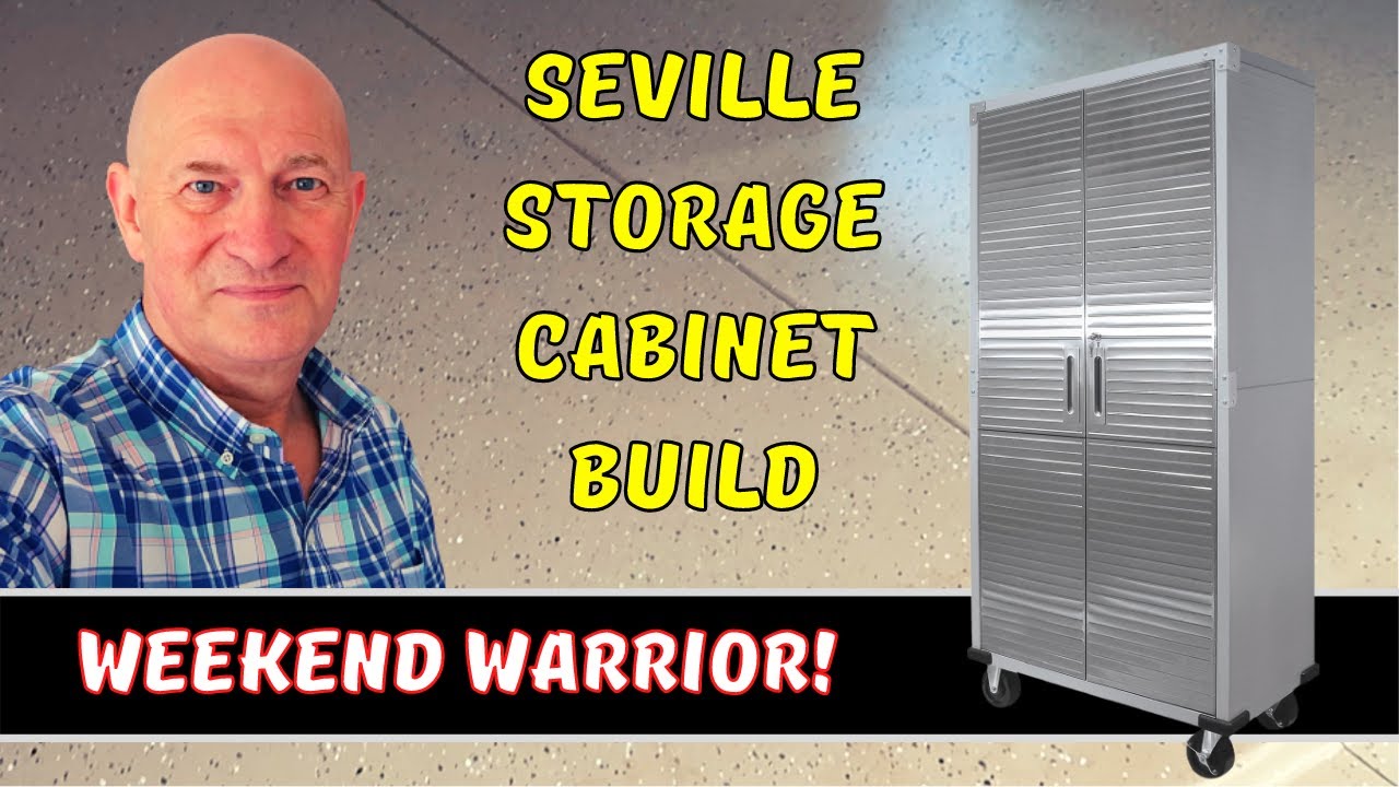 Assembling a Seville Classics Storage Cabinet from