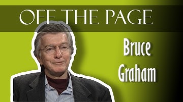 Bruce Graham | Off the Page Series 3 program 6 | MSVU Archives Audio/Video Collection
