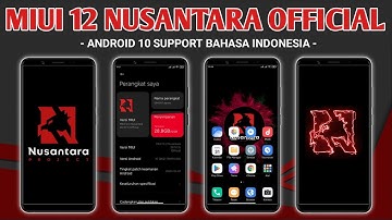 Install ROM MIUI 12 NUSANTARA PROJECT OFFICIAL Android 10 REDMI NOTE 5 WHYRED JADI HP GAMING