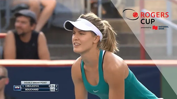 Highlights: Genie Bouchard vs. Dominika Cibulkova ...
