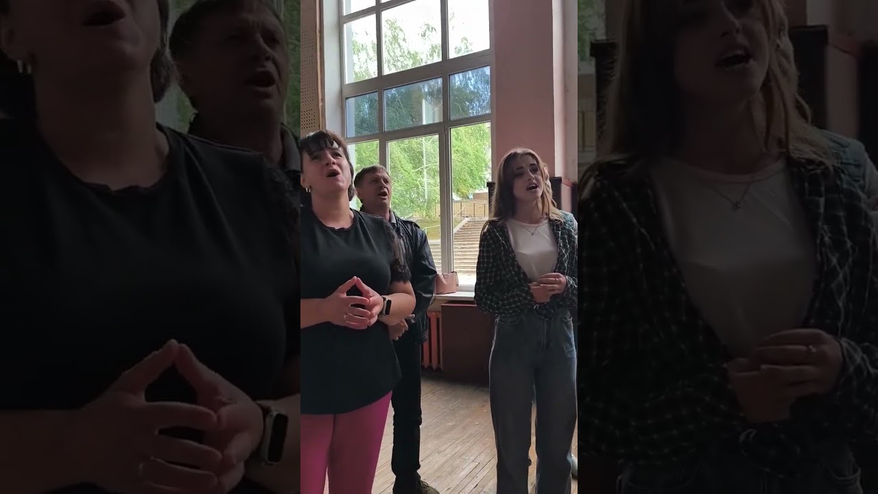 Волинський народний хор. Репетиція. 