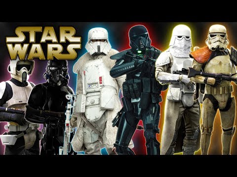 Different Stormtroopers (CANON) - Star Wars Explained