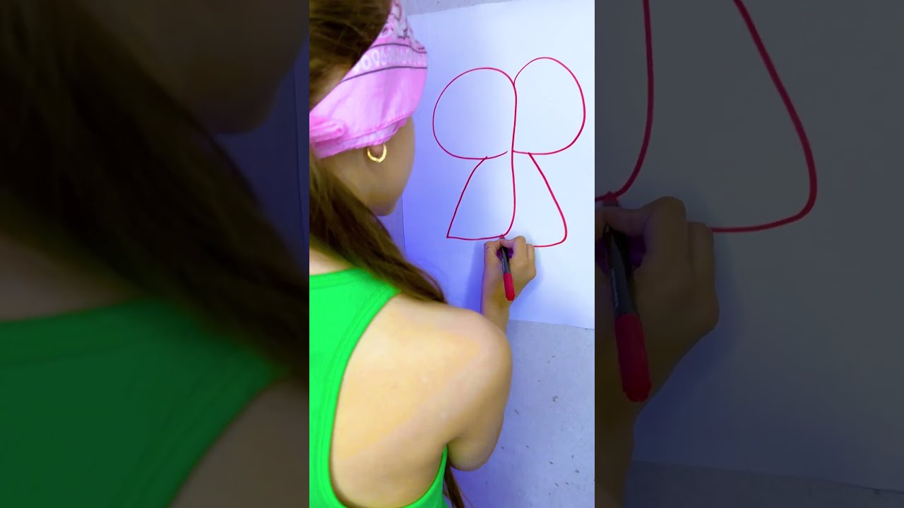 Mommy Guided Me I Drew A Bird 