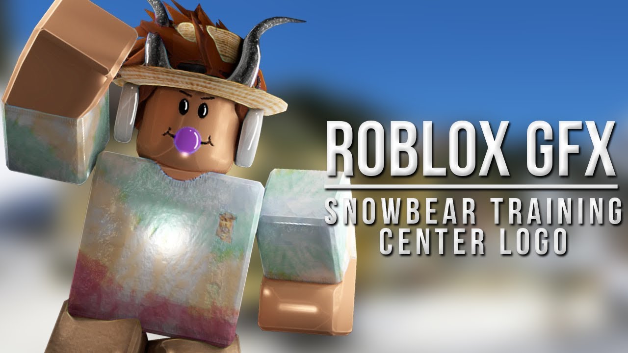 Roblox Gfx Speed Edit Snowbear Training Center Logo Youtube