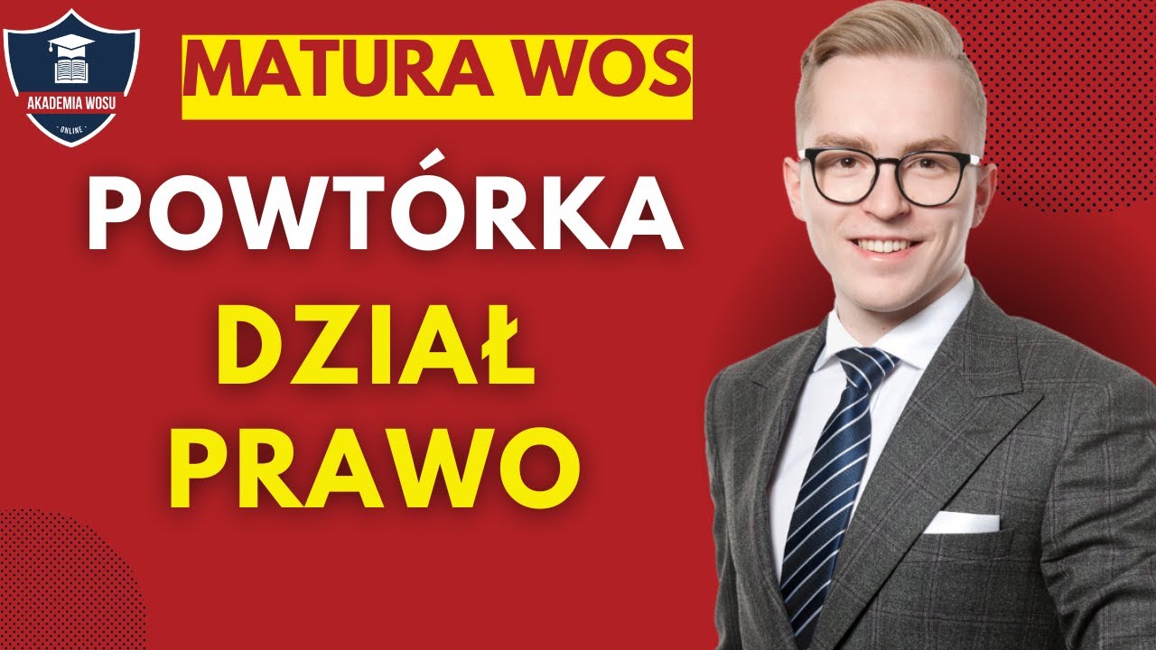 Wielka Powtórka WOS • Konstytucja RP, Gałęzie Prawa, Prawa Człowieka