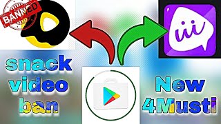 Snack video banned in india😏😏 | play store na | new🤭🤭 4Musti | Arun Day Tech🤩 screenshot 5
