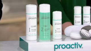 Celebrity Proactiv 3pc Acne System with Brush & Travel Kit Auto-Delivery on QVC Wealth