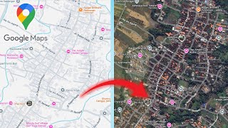 How To Use Satellite Mode in Google Maps - Beginners Guide 2026