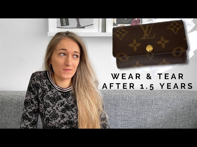 Louis Vuitton Dragonne Key Holder review/wear & tear update 