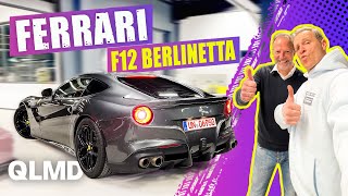 Ferrari F12 Berlinetta | Brutaler Klang 😱 Soundcheck bei Tesla | 740 PS | Matthias Malmedie