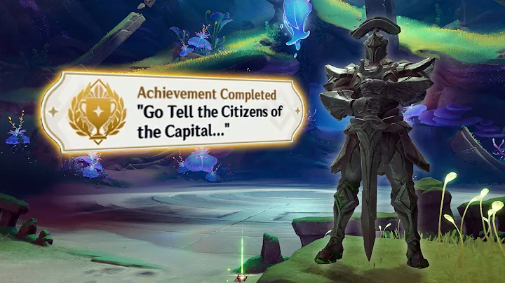 Talk To Nameless Statue To get Go Tell the Citizens of the Capital Achievement | Genshin Impact 4.6 - DayDayNews