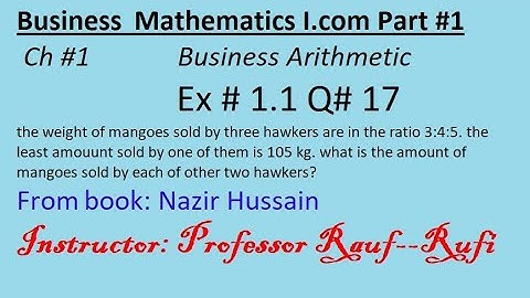 q15 ex1.1b usiness math i.com part1 ch1 Nazir Hussain book business math