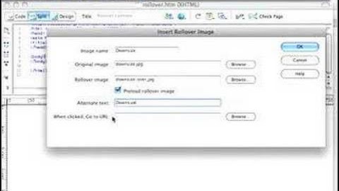Dreamweaver Rollover