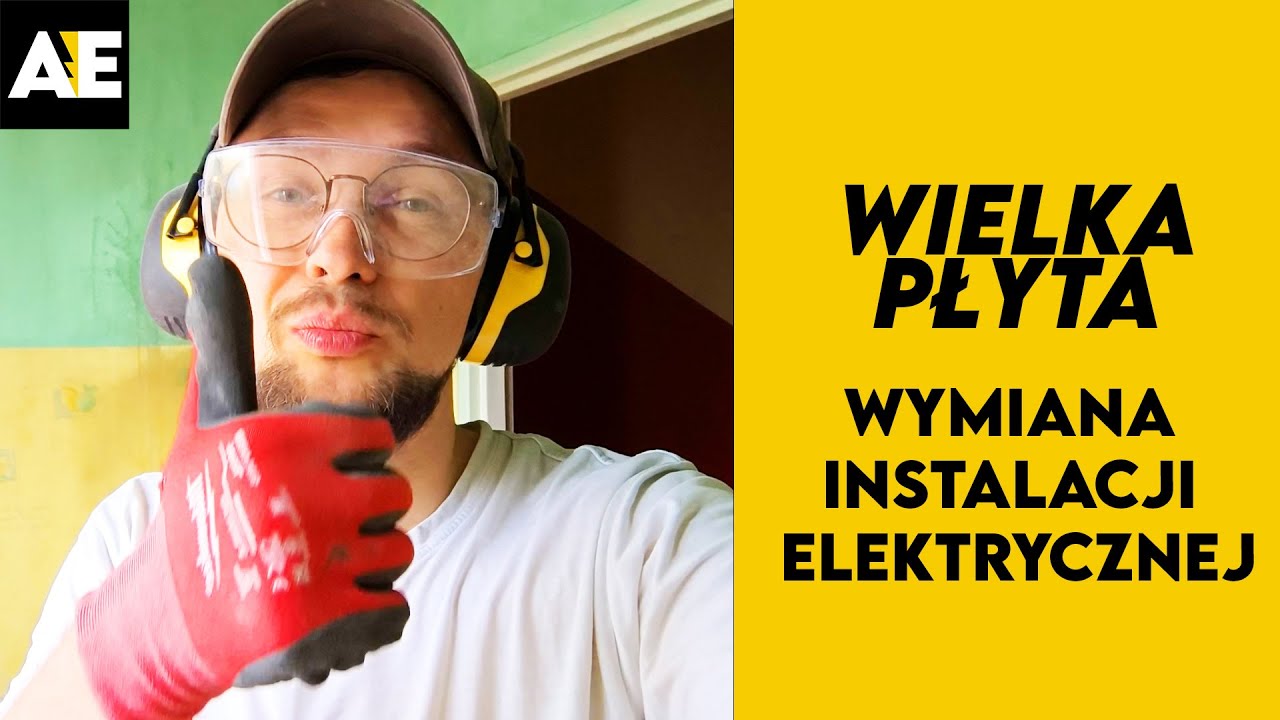 Wielka płyta -  wymiana instalacji elektrycznej i wymiana tablicy licznikowej - cz. I