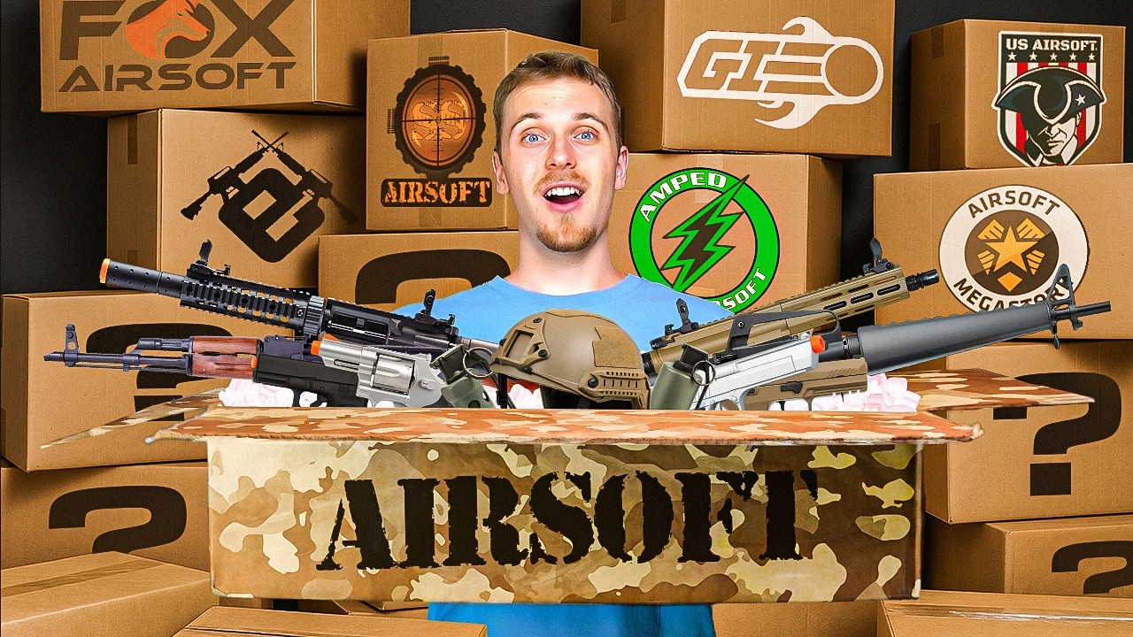 I Bought EVERY Airsoft Mystery Box!