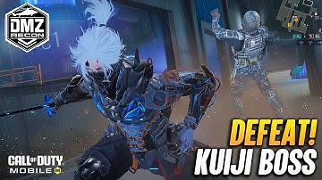 How to Defeat Kuiji Boss Guide! DMZ Recon Boss Fight - CODM - Season 11 COD Mobile