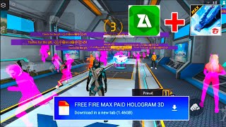 Free Fire 3D Hologram File | OB53 Free Fire Enemy Location Hack | Free Fire Hologram File | Hologram